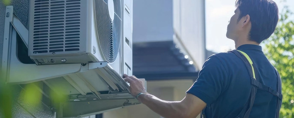 新竹冷氣維修技師到府檢修室外機